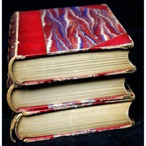 1873: History of the Reign of Phillip the 2nd King of Spain 3 Vol Prescott Books